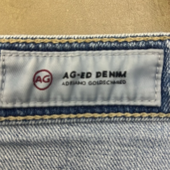 AG Adriano Goldschmied AG-ED Denim Erin Denim Pencil Skirt Light Wash Size 32 - Picture 11 of 12